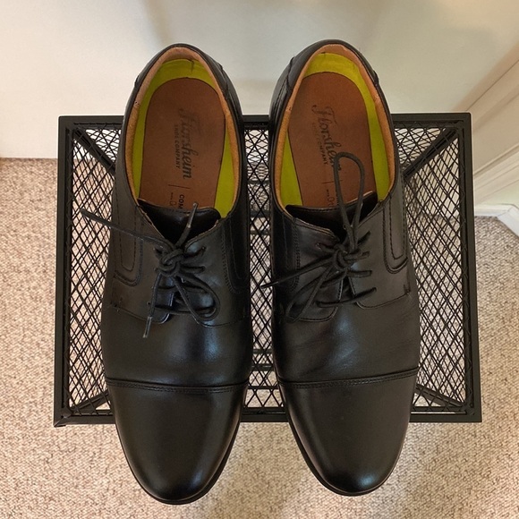FLORSHEIM Midtown Cap Toe Oxfords, Black. Size 11D main image 8